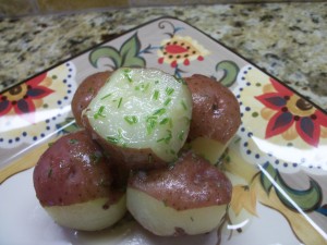Chive Red Potatoes