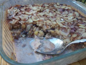 Cherry and Almond Baked Oatmeal